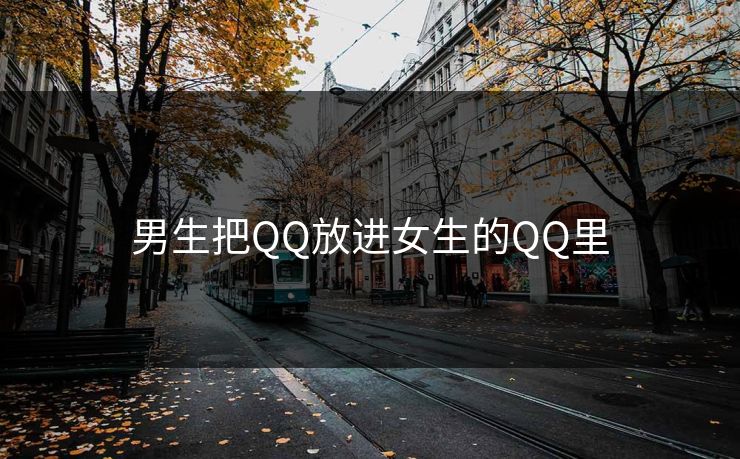 男生把QQ放进女生的QQ里